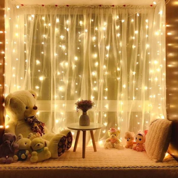 strings thrisdar 3*3m 300 led curtain string light christmas fairy outdoor holiday wedding party window icicle garland
strings thrisdar 3*3m 300 led curtain string light christmas fairy outdoor holiday wedding party window icicle garland