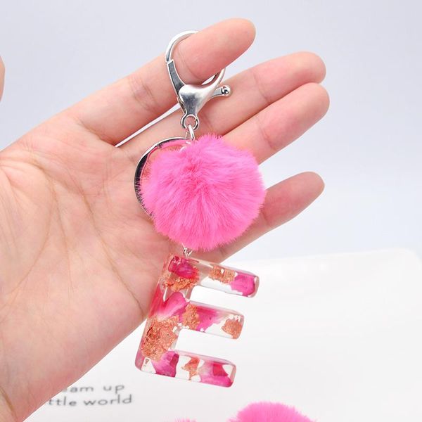 keychains keyring dried flower english letter keychain with pompom 26 words a to z handbag charms for woman bag ornament key ring holder, Silver
keychains keyring dried flower english letter keychain with pompom 26 words a to z handbag charms for woman bag ornament key ring holder, Silver