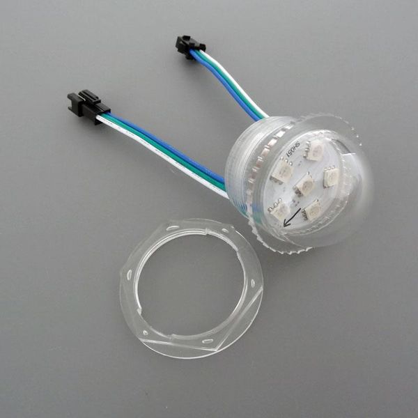 36mm diameter;ip67;dc12v;ucs1903;addressable led smart module;1.44w;rgb full color;transparent cover modules
36mm diameter;ip67;dc12v;ucs1903;addressable led smart module;1.44w;rgb full color;transparent cover modules