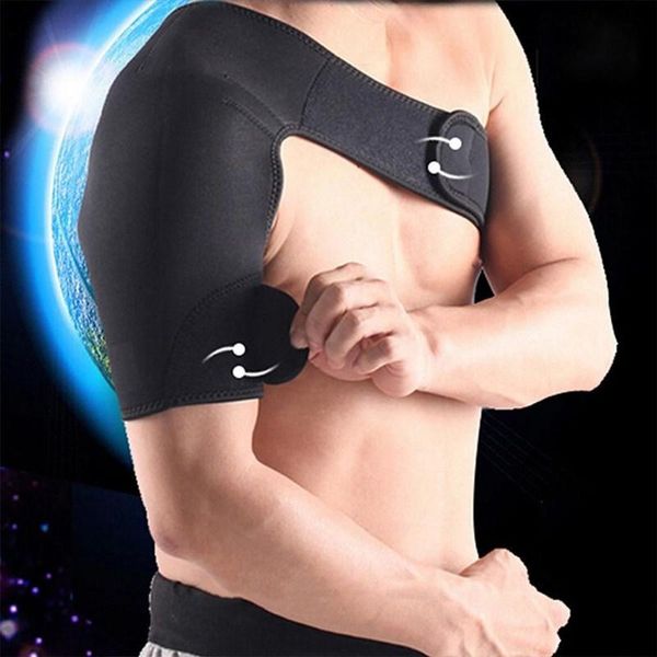 one black adjustable shoulder strap left and right size ideal for treating and preventing sports injuries, Black;gray
one black adjustable shoulder strap left and right size ideal for treating and preventing sports injuries, Black;gray