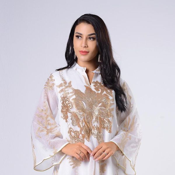 ethnic clothing golden sequin embroidered yarn muslim women dubai eid al-fitr, Red
ethnic clothing golden sequin embroidered yarn muslim women dubai eid al-fitr, Red