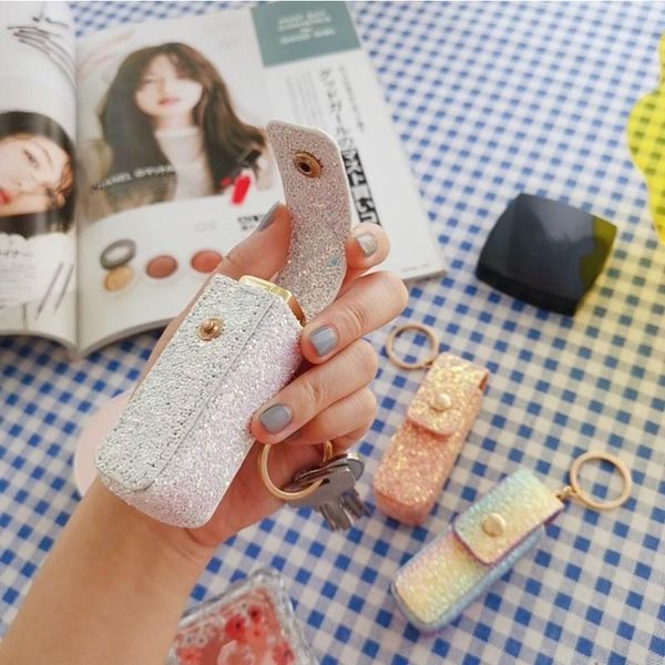 1pc laser shinning lipstick case key chain daily cosmetic girls makeup bag beauty holder bags & cases
1pc laser shinning lipstick case key chain daily cosmetic girls makeup bag beauty holder bags & cases
