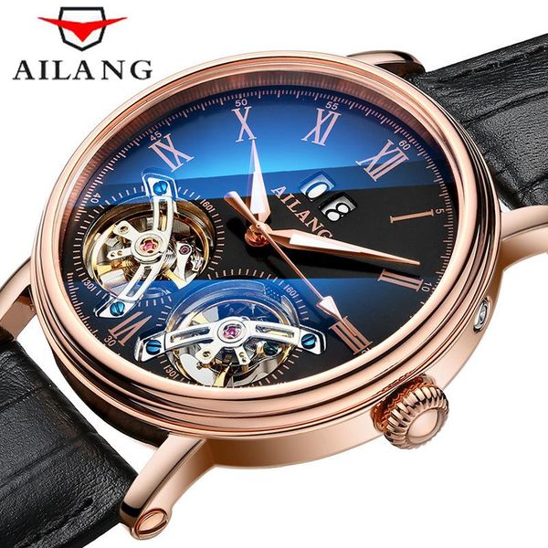 wristwatches ailang business men's automatic double flywheel mechanical waterproof watch men watches personalized leather pointer 8820, Slivery;brown
wristwatches ailang business men's automatic double flywheel mechanical waterproof watch men watches personalized leather pointer 8820, Slivery;brown