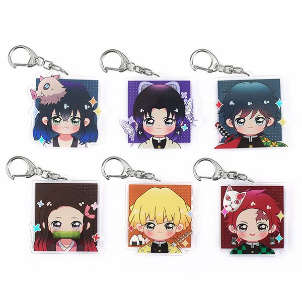 Anime Demon Slayer Keychain Women Acrylic Cute Cartoon Key Ring Kids Kochou Shinobu Kamado Nezuko Key Chain Funny Sleutelhanger
Anime Demon Slayer Keychain Women Acrylic Cute Cartoon Key Ring Kids Kochou Shinobu Kamado Nezuko Key Chain Funny Sleutelhanger