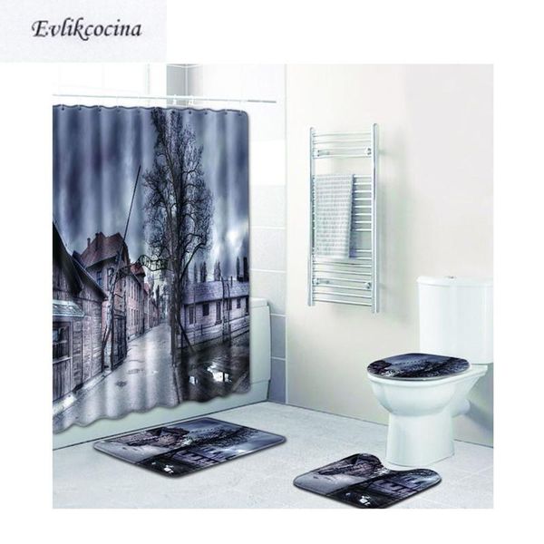 bath mats 4pcs gray sky and street casa de banho bathroom carpet toilet set tapis salle bain alfombra bano
bath mats 4pcs gray sky and street casa de banho bathroom carpet toilet set tapis salle bain alfombra bano