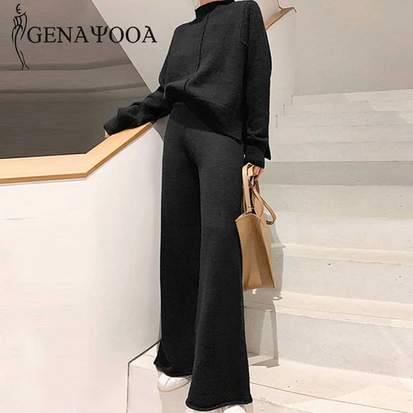 genayooa two piece set pullover sweater tracksuit women high waist knit wide leg pants suit 2 winter 210930, White
genayooa two piece set pullover sweater tracksuit women high waist knit wide leg pants suit 2 winter 210930, White