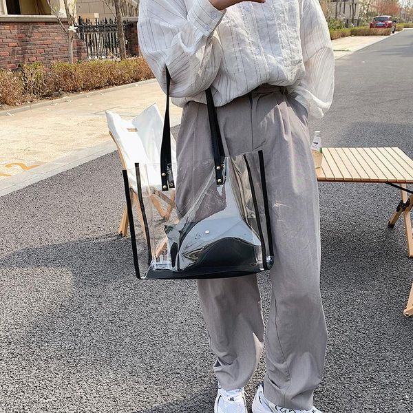evening bags 2021 design luxury handbag women high capacity transparent bucket bag pvc jelly small shoulder female shopping tote
evening bags 2021 design luxury handbag women high capacity transparent bucket bag pvc jelly small shoulder female shopping tote