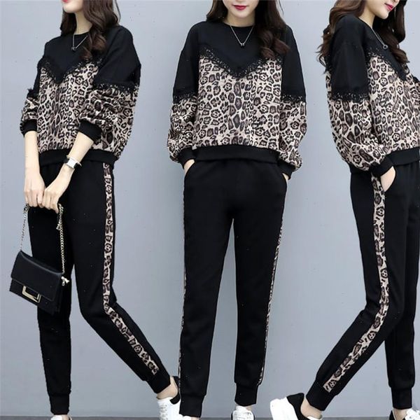 tracksuit for women tracksuits female autumn fashion plus size leopard pants crop suits womens large two piece sets sweatshirts, Gray
tracksuit for women tracksuits female autumn fashion plus size leopard pants crop suits womens large two piece sets sweatshirts, Gray