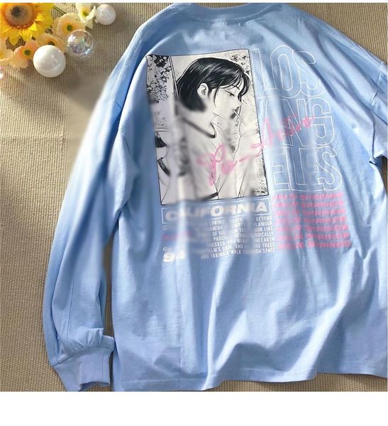 summer t-shirt streetwear clothes women clothing punk shirt japanese anime handsome girly print t-shirt casual diary apparel, White
summer t-shirt streetwear clothes women clothing punk shirt japanese anime handsome girly print t-shirt casual diary apparel, White