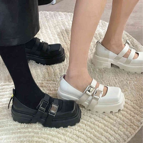 dress shoes metal buckle patent leather chunky heel platform mary janes women 2021 square toe high goth y2k r5vr, Black
dress shoes metal buckle patent leather chunky heel platform mary janes women 2021 square toe high goth y2k r5vr, Black