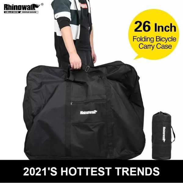 rhinowalk 26 inch folding bicycle carry bag portable cycling bike transport case travel storage accessories car & truck racks
rhinowalk 26 inch folding bicycle carry bag portable cycling bike transport case travel storage accessories car & truck racks