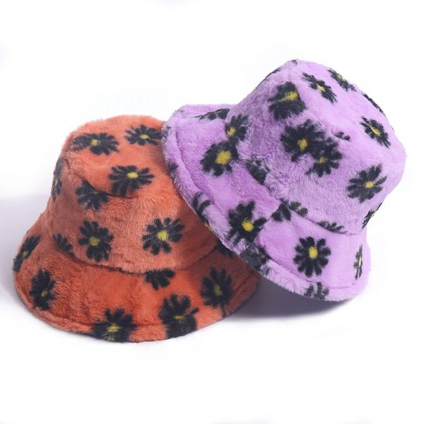 fashion designers korean style caps autumn and winter little daisy printed bucket hat plush internet celebrity all-matching travel warm rabb, Blue;gray
fashion designers korean style caps autumn and winter little daisy printed bucket hat plush internet celebrity all-matching travel warm rabb, Blue;gray