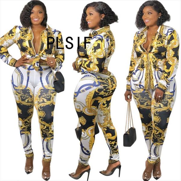 vintage style print clothes set womenpant full sleeve shirt and pencil pants two piece fashion suit, White
vintage style print clothes set womenpant full sleeve shirt and pencil pants two piece fashion suit, White