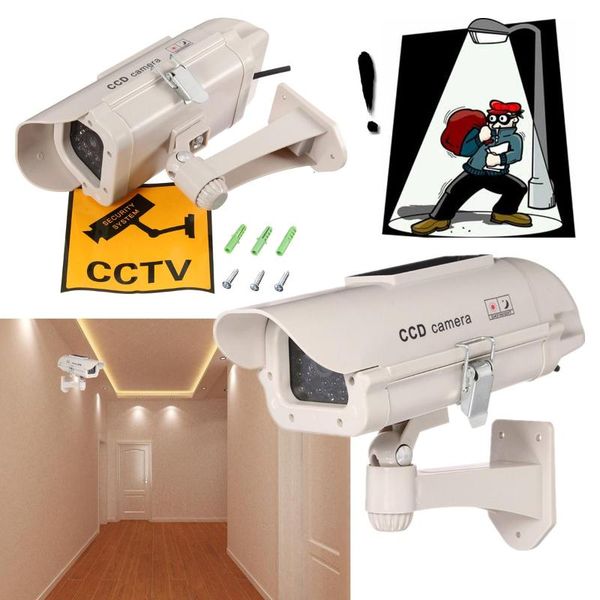 cameras fake dummy camera analog high definition surveillance security cctv outdoor waterproof emulational decoy ir led flash
cameras fake dummy camera analog high definition surveillance security cctv outdoor waterproof emulational decoy ir led flash
