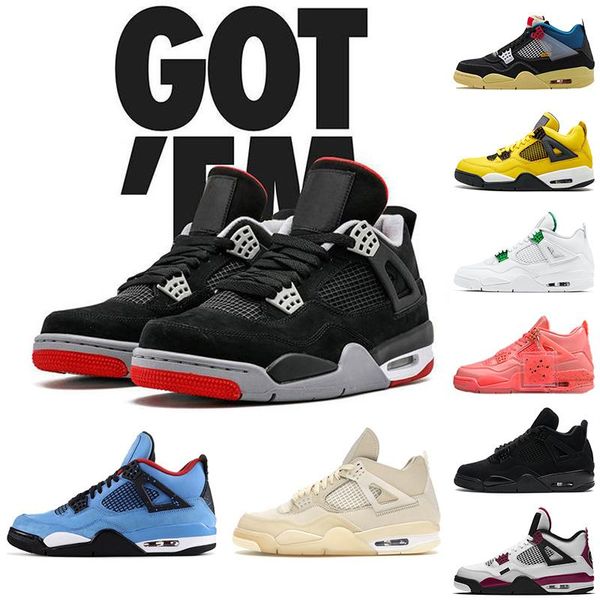 2021 jumpman 4s bred 4 basketball shoes cactus jack sail union noir punch black cat men women trainers sneakers 36-47
2021 jumpman 4s bred 4 basketball shoes cactus jack sail union noir punch black cat men women trainers sneakers 36-47