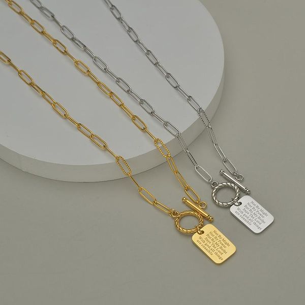 pendant necklaces allme 2021 trendy letter printed square coin for women hollow linked chain toggle clasp circle necklace, Silver
pendant necklaces allme 2021 trendy letter printed square coin for women hollow linked chain toggle clasp circle necklace, Silver