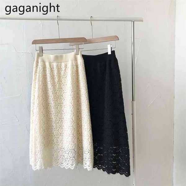 chic korean elegant high waist reversible lace skirts straight floral print knee-length sweet dresses spring 210601, Black
chic korean elegant high waist reversible lace skirts straight floral print knee-length sweet dresses spring 210601, Black