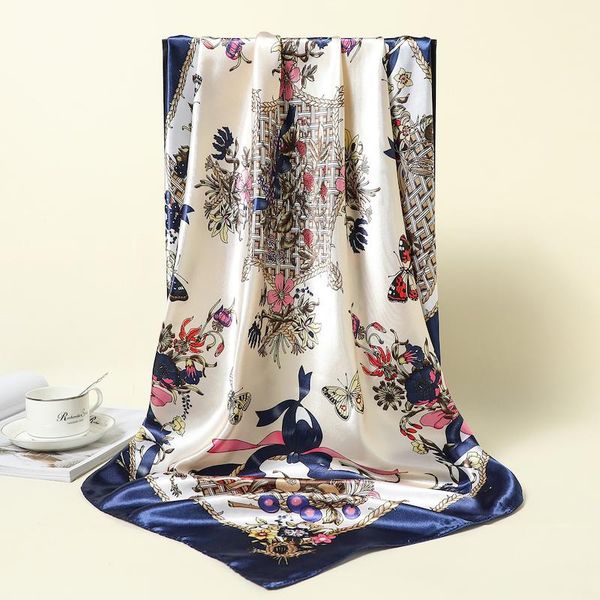 scarves lager silk scarf for lady hijab shawls satin head wraps foulard neck women floral pashmina print hair tie bandana, Blue;gray
scarves lager silk scarf for lady hijab shawls satin head wraps foulard neck women floral pashmina print hair tie bandana, Blue;gray