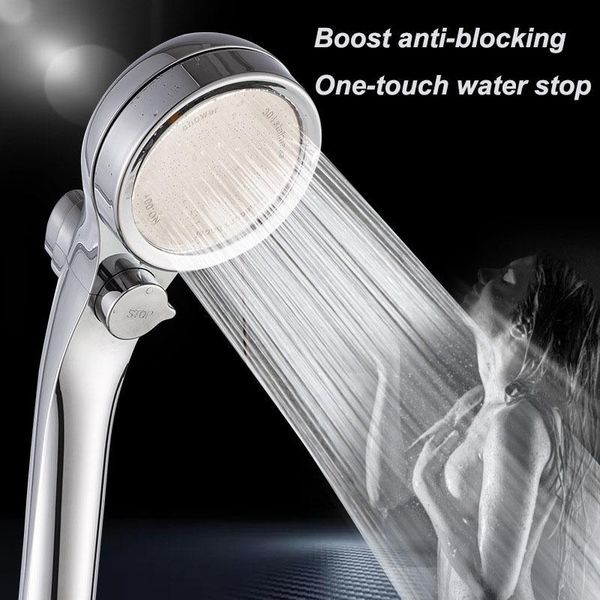 powerful pressurized shower head handheld home bathroom supplies simple convenient plastic adjstment water pressure sets
powerful pressurized shower head handheld home bathroom supplies simple convenient plastic adjstment water pressure sets