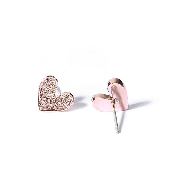 stud simple 925 sweet love meaning water diamond earrings elegant and generous korean edition trend, Golden;silver
stud simple 925 sweet love meaning water diamond earrings elegant and generous korean edition trend, Golden;silver