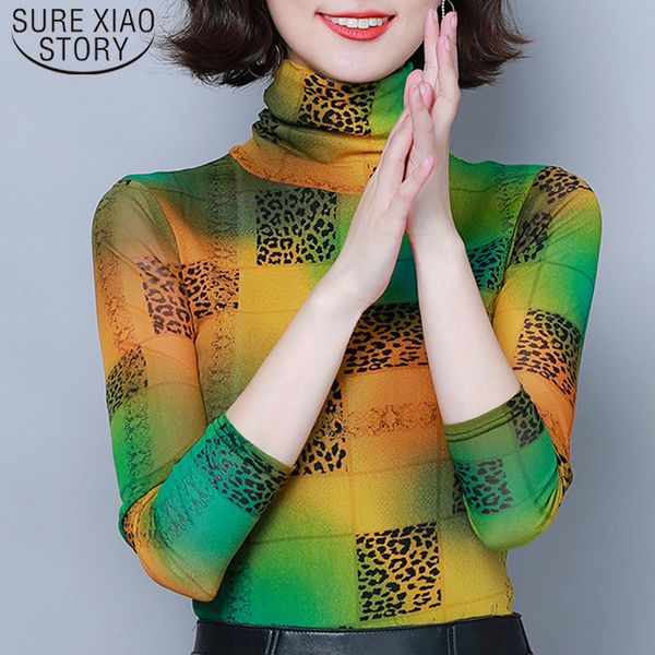 fashion mesh hollow shirts autumn winter long sleeve women blouses print lace warm ladies plus size turtleneck 7535 50 210510, White
fashion mesh hollow shirts autumn winter long sleeve women blouses print lace warm ladies plus size turtleneck 7535 50 210510, White