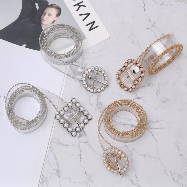 belts 1pc fashion clear belt adjustable versatile diamond pearl waistband pvc plastic women girls clothing decoration waist strap, Black;brown
belts 1pc fashion clear belt adjustable versatile diamond pearl waistband pvc plastic women girls clothing decoration waist strap, Black;brown
