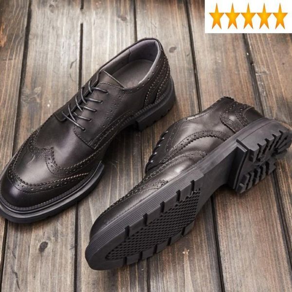 dress shoes real 100% england leather style business formal men brand lace up platform brogue luxury black party
dress shoes real 100% england leather style business formal men brand lace up platform brogue luxury black party