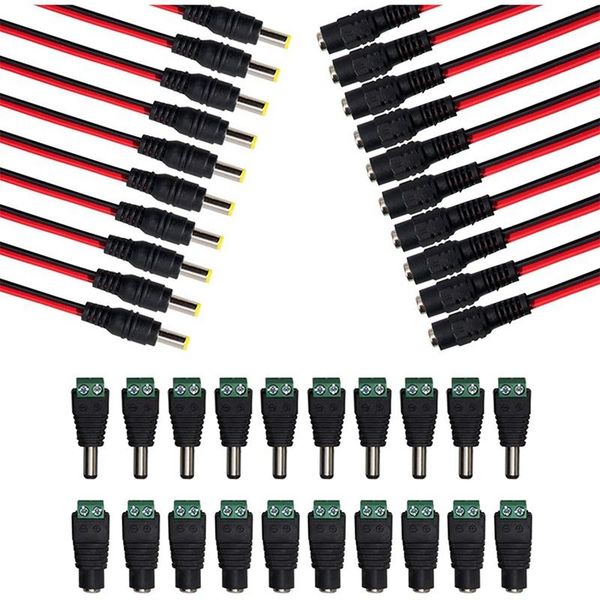 computer cables & connectors 10 pairs dc power pigtail cable 12v 5a male&female + jack plug adapter connector for cctv surveillance
computer cables & connectors 10 pairs dc power pigtail cable 12v 5a male&female + jack plug adapter connector for cctv surveillance
