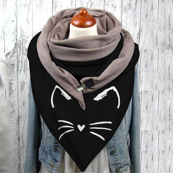 scarves autumn winter scarf fashion cat pattern warm windproof double-layer buckle universal casual kawaii bufanda neck, Blue;gray
scarves autumn winter scarf fashion cat pattern warm windproof double-layer buckle universal casual kawaii bufanda neck, Blue;gray