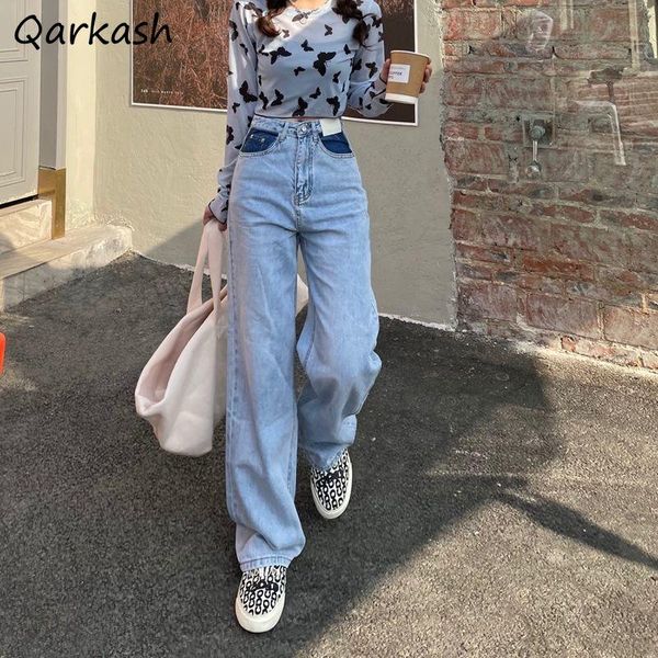 women's jeans women high waist spring fall 2021 simple retro lady clothes panelled design chic stylish bf style teens streetwear vintag, Blue
women's jeans women high waist spring fall 2021 simple retro lady clothes panelled design chic stylish bf style teens streetwear vintag, Blue