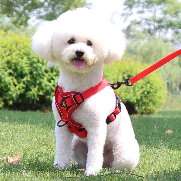 dog collars & leashes pet reflective nylon harness no pull adjustable small medium large naughty vest safety vehicular lead walking running
dog collars & leashes pet reflective nylon harness no pull adjustable small medium large naughty vest safety vehicular lead walking running