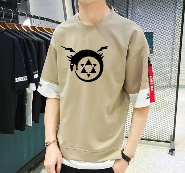 men's t-shirts game anime fullmetal alchemist t shirt casual summer men short sleeves teenagers cosplay cartoon, White;black
men's t-shirts game anime fullmetal alchemist t shirt casual summer men short sleeves teenagers cosplay cartoon, White;black