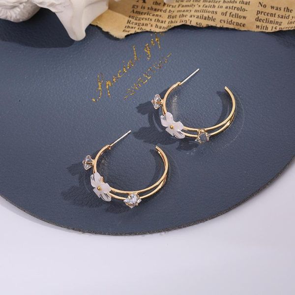 hoop & huggie in 2021 retro fashion flower stud earrings and exquisite delicate artistic girl contracted accessories gifts, Golden;silver
hoop & huggie in 2021 retro fashion flower stud earrings and exquisite delicate artistic girl contracted accessories gifts, Golden;silver