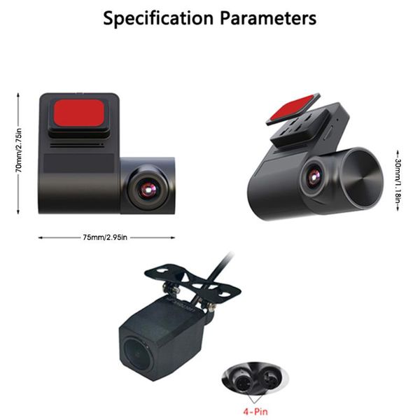 cars dash cam front and rear camera 720p@30fps 270° wide angle hd night vision loop recording adas parking monitor drop car dvr dvrs
cars dash cam front and rear camera 720p@30fps 270° wide angle hd night vision loop recording adas parking monitor drop car dvr dvrs