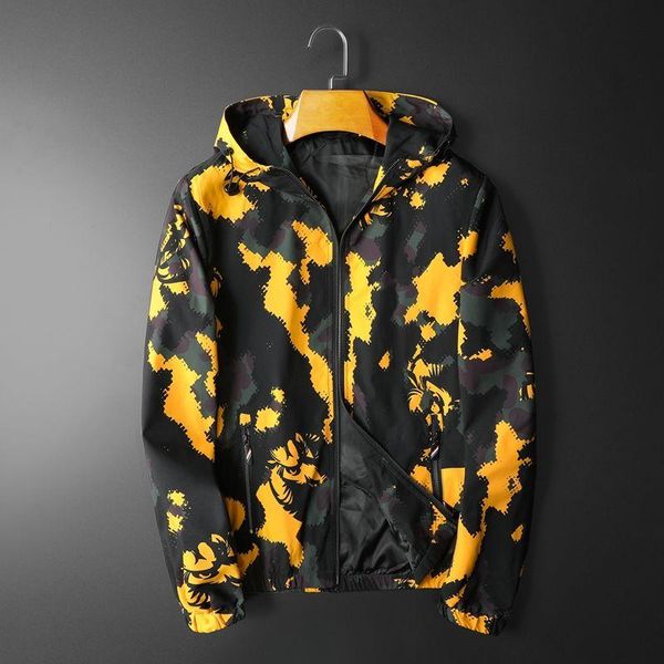 men spring camouflage animal print hooded jacket coat streetwear social club bomber jaqueta masculina men's jackets, Black;brown
men spring camouflage animal print hooded jacket coat streetwear social club bomber jaqueta masculina men's jackets, Black;brown