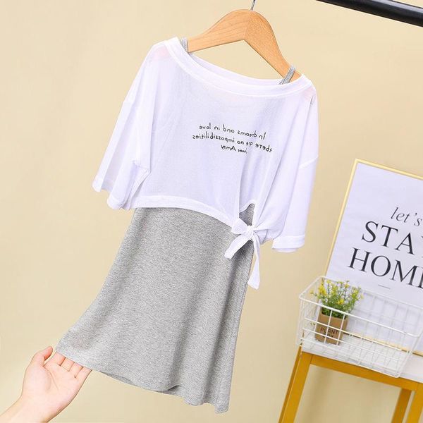 clothing sets 2021 girls clothes for kids short sleeve t-shirt +dress toddler girl roupa infantil summer set, White
clothing sets 2021 girls clothes for kids short sleeve t-shirt +dress toddler girl roupa infantil summer set, White