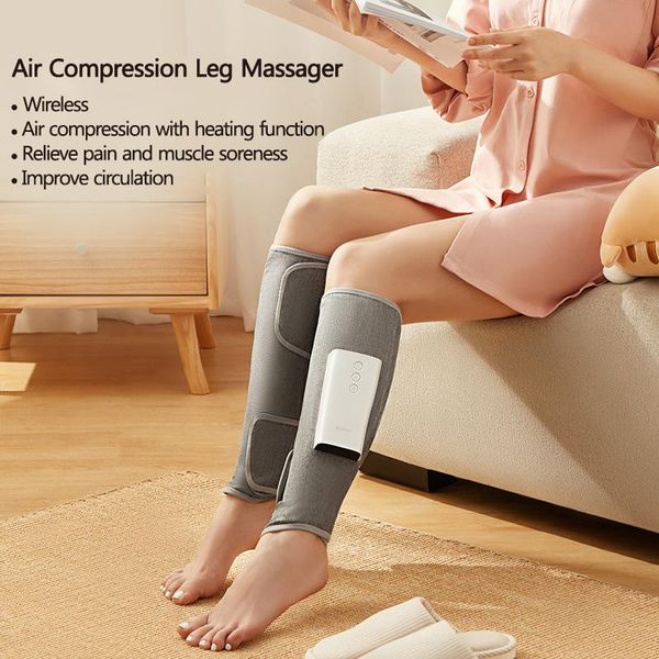 wireless air compression leg massager rechargeable completely wrapped relieve calf muscle fatigue massage relaxation 18 modes electric massa
wireless air compression leg massager rechargeable completely wrapped relieve calf muscle fatigue massage relaxation 18 modes electric massa