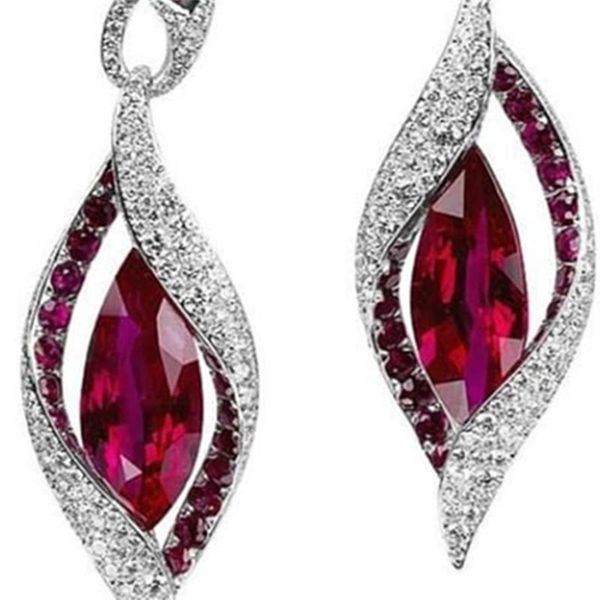 hoop & huggie fashion trend red horse eye inlaid zircon light luxury women's birthday gift earrings anniversary jewelry wholesale, Golden;silver
hoop & huggie fashion trend red horse eye inlaid zircon light luxury women's birthday gift earrings anniversary jewelry wholesale, Golden;silver