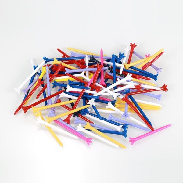 bright colors 50/100pcs zero friction 5 prong 83mm plastic golf tees outdoor sports lovers training aids
bright colors 50/100pcs zero friction 5 prong 83mm plastic golf tees outdoor sports lovers training aids