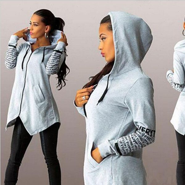 gothic letter print hooded jacket womens hoodie irregullar hem zipper autumn loose women pocket coat 5xl, Black
gothic letter print hooded jacket womens hoodie irregullar hem zipper autumn loose women pocket coat 5xl, Black