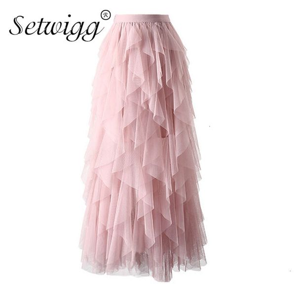 skirts skirts korean sweet patchwork ruffled irregular maxi mesh chic fairy high low a-line pleated flounced ankle long s 1va1, Black
skirts skirts korean sweet patchwork ruffled irregular maxi mesh chic fairy high low a-line pleated flounced ankle long s 1va1, Black