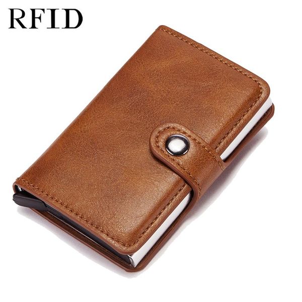card holders rfid business id case men wallets 2021 aluminium automatic up male purse travel holder, Brown;gray
card holders rfid business id case men wallets 2021 aluminium automatic up male purse travel holder, Brown;gray