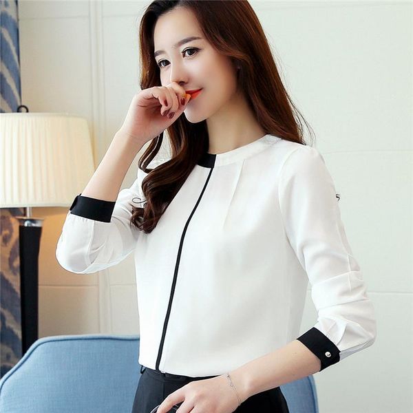 women's blouses & shirts chikichi korean fashion office lady slim stand-up collar basic shirt long sleeve pullover women chiffon womens, White
women's blouses & shirts chikichi korean fashion office lady slim stand-up collar basic shirt long sleeve pullover women chiffon womens, White