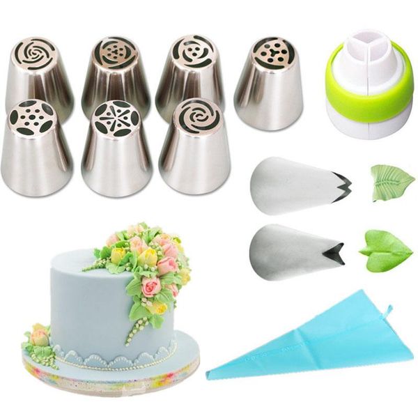 baking & pastry tools 9pcs/set bakeware nozzles icing piping stainless steel cake decorating coupler cupcake
baking & pastry tools 9pcs/set bakeware nozzles icing piping stainless steel cake decorating coupler cupcake