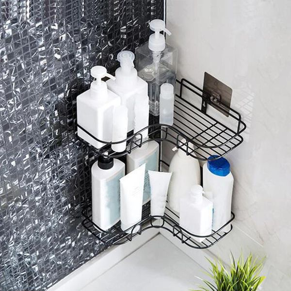 bathroom storage & organization metal shelf rack punch-firm shower kitchen basket fitted wall organizer r
bathroom storage & organization metal shelf rack punch-firm shower kitchen basket fitted wall organizer r