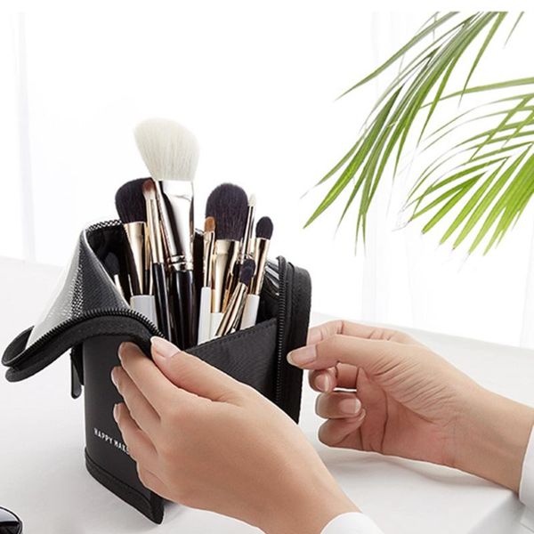 zipper mesh travel makeup brush bag environmental protection and durability portable cosmetic beauty pens kit organizer bags & cases
zipper mesh travel makeup brush bag environmental protection and durability portable cosmetic beauty pens kit organizer bags & cases