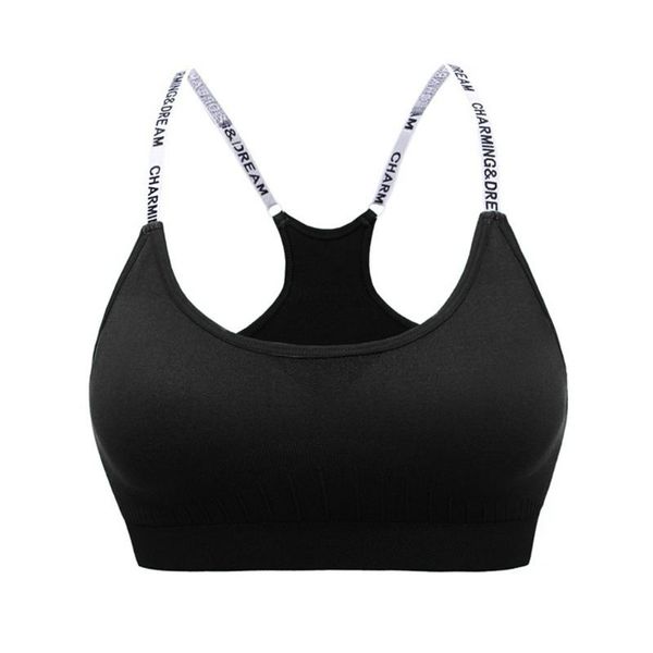 women sports bras - padded shockproof breathable high impact support yoga underwear workout fitness bra roupa interior feminina# gym clothin, White;black
women sports bras - padded shockproof breathable high impact support yoga underwear workout fitness bra roupa interior feminina# gym clothin, White;black