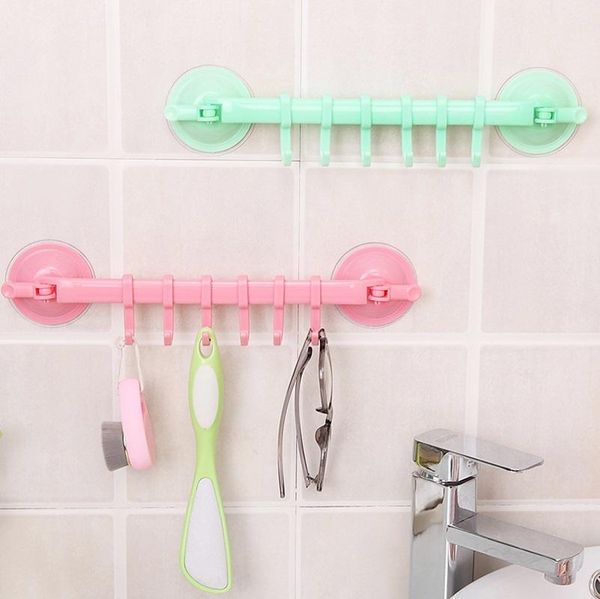 suction cup 6-hook racks kitchen hanger organizer bath clothes towel bathroom hook cooking tool flexible storage rack shelf hooks & rails
suction cup 6-hook racks kitchen hanger organizer bath clothes towel bathroom hook cooking tool flexible storage rack shelf hooks & rails