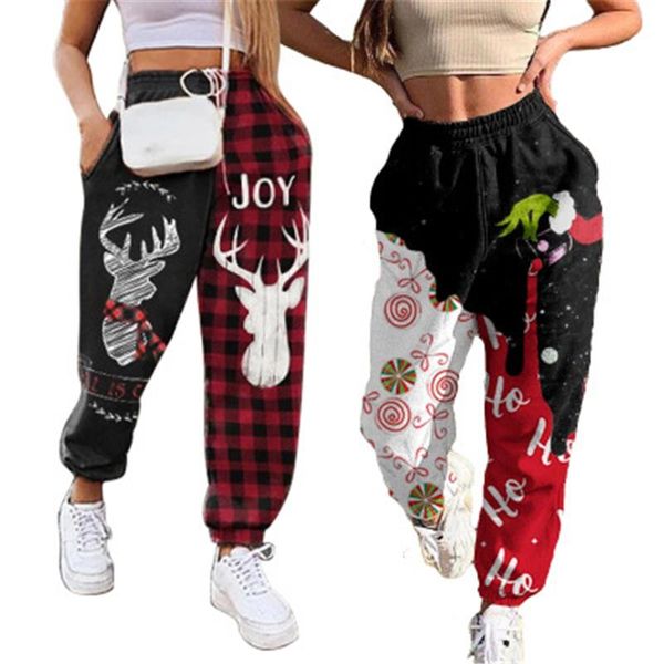 womens elk pattern pants fashion trend christmas high waist fleece fitness trousers designer autumn female casual loose drawstring long pant, Black;white
womens elk pattern pants fashion trend christmas high waist fleece fitness trousers designer autumn female casual loose drawstring long pant, Black;white
