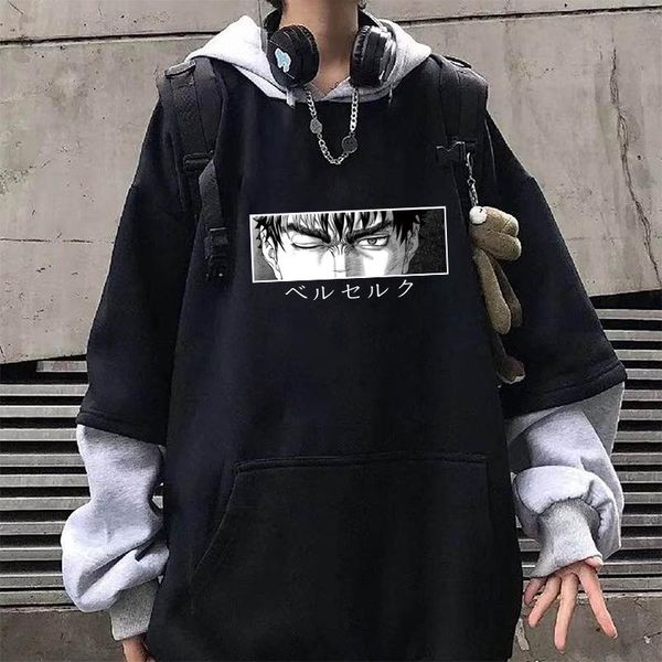 men's hoodies & sweatshirts harajuku manga guts eye berserk anime hoodie sweatshirt winter warm oversized fashion streetwear korean w, Black
men's hoodies & sweatshirts harajuku manga guts eye berserk anime hoodie sweatshirt winter warm oversized fashion streetwear korean w, Black